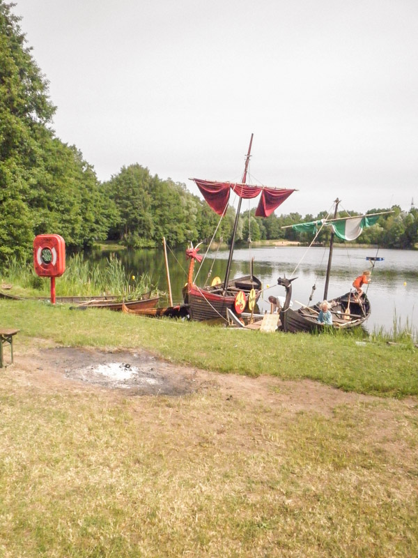 Bote auf dem Kiessee